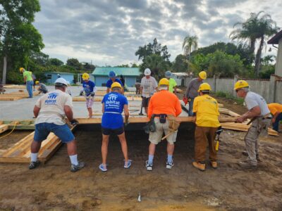 Habitat for Humanity raises walls of first homes in new Carolina Cove